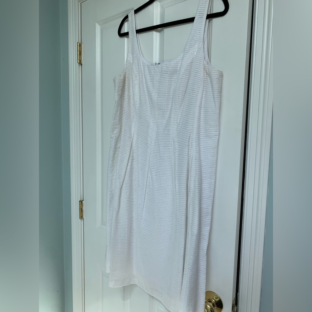 Nine West White Dress, Size 18